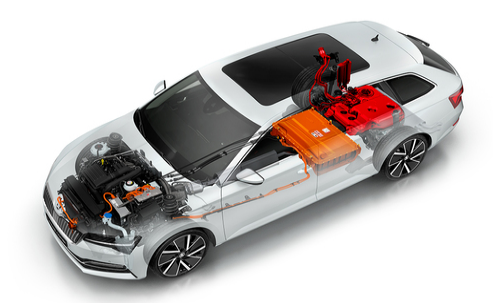 Skoda.fi Superb iV construction image